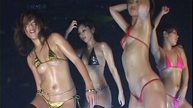 HGD Club Sexy Dance All Dancers Natsumi, Ami, Akane, Minaki FX