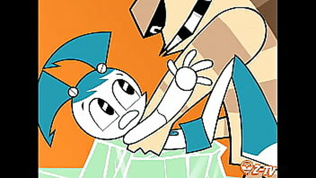 Hardcore Teenage Robot gets a handjob and blowjob in hardcore scene