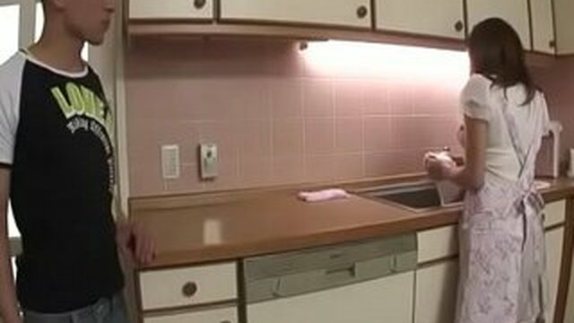 Hikaru Wakabayashi uses her big boobs to play with her cock