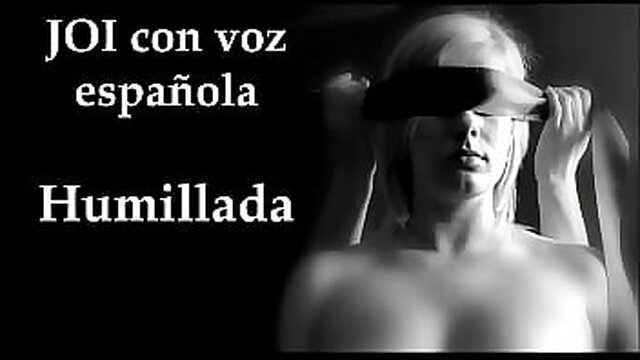 Spanish bukkake: Joi instruction for humiliated gay men