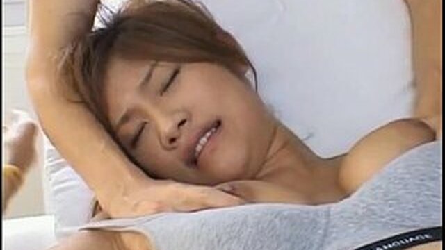 Sexy Asian girl Azusa Ayano gives an incredible double threesome blowjob