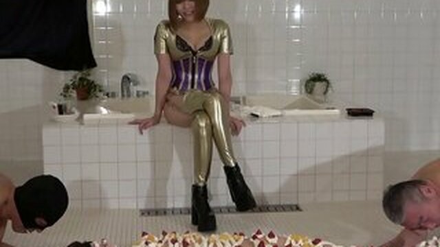 MLDO Two masochistic men and a masochistic woman who offered their lives to be played as toys