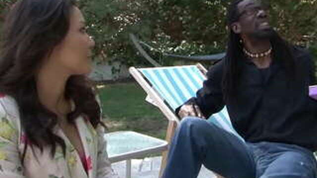 Tiny Asian lover gets her first black hard cock!