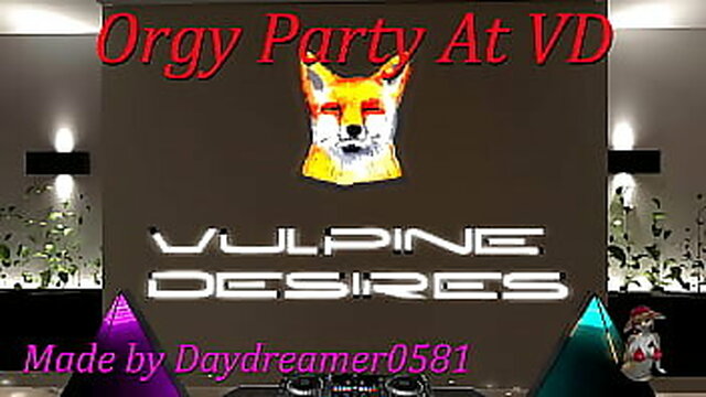 Virtual orgy at the SecondLife VD club with Foxo and Asha