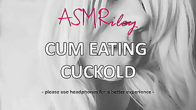 Cuckold husband gets creampied and DP'd in EroticAudio video