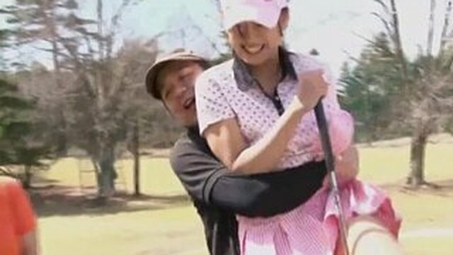 Uncensored HD Subtitle Japanese Outdoor Golf Exposure