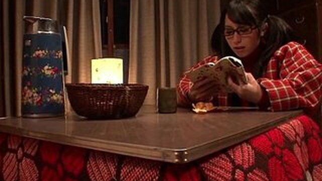 Japanese whore masturbating