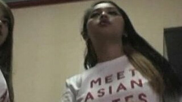 Asian models from the webcam at Filipina Hotel undress with huge natural tits