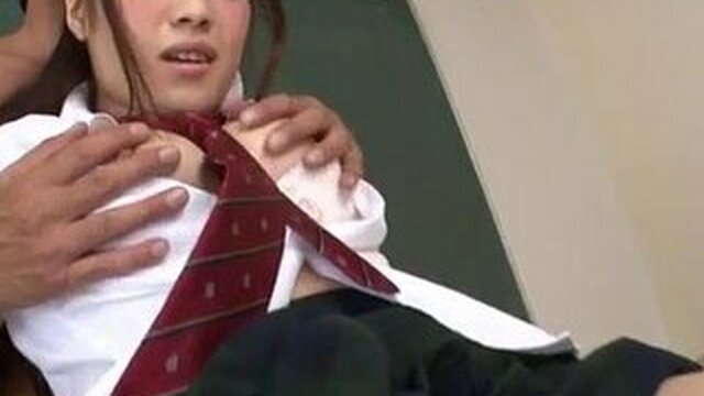 Deep anal fucking for Yuri's tight cunt