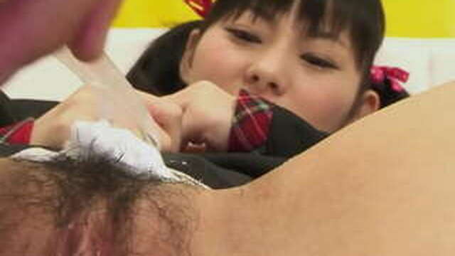 Japanese teenager Henri Kawai was neatly shaved uncensored