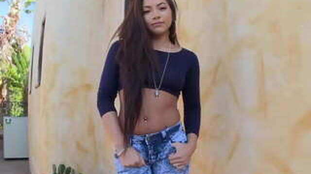 Asian schoolgirl has the weirdest tight pussy