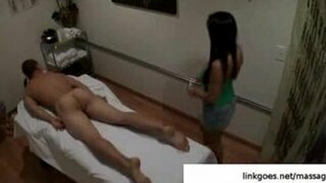 Massage sex with a happy ending at an Asian massage parlor