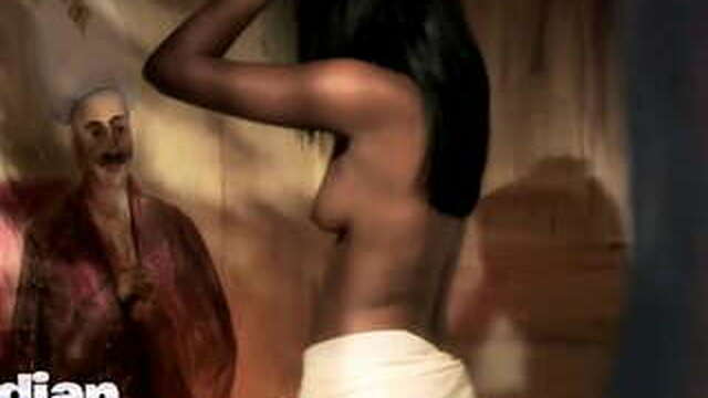 Indian beauty with dark chocolate skin Amisha