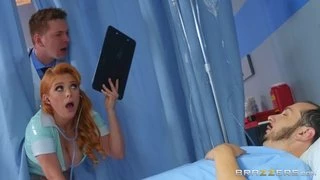Carroty nurse Penny Pax gets mammoth dick of her colleague Markus