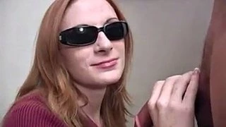 ALLISON WYTE SUCKS TWO COCKS amp GETS CUM COVERED